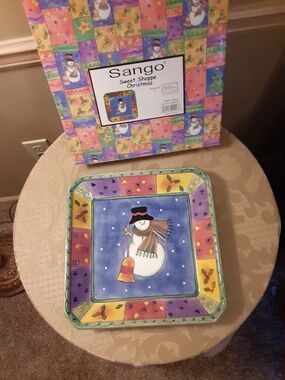Sango Sweet Shoppe Christmas Candy Dish